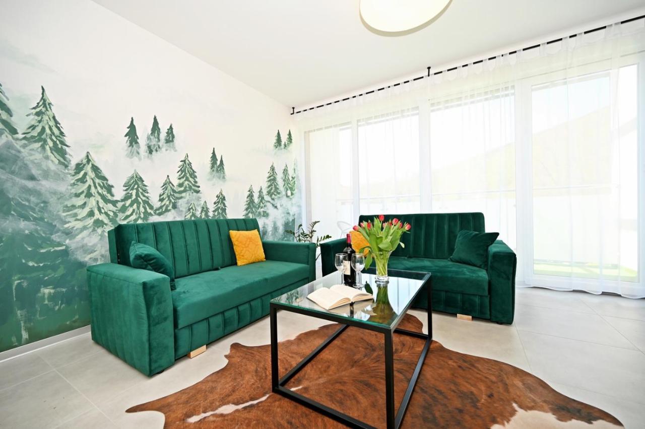 Szczyrk Apartament Natura Z Sauna Buitenkant foto